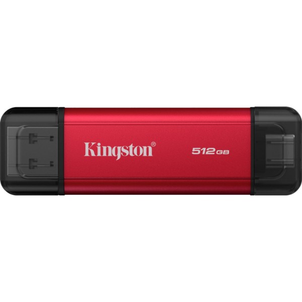 Фото - SSD-накопитель внешний Kingston 512GB USB 3.2 Gen 2 Red (SPSD/512GB)