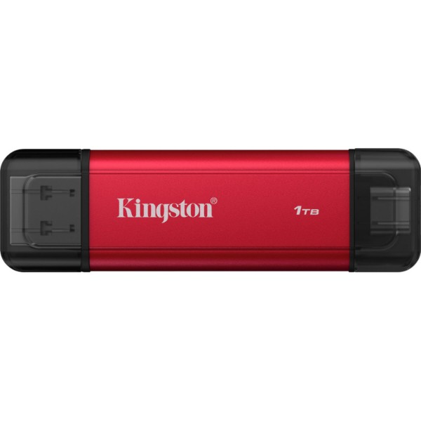 Фото - SSD-накопитель внешний Kingston 1TB USB 3.2 Gen 2 Red (SPSD/1TB)