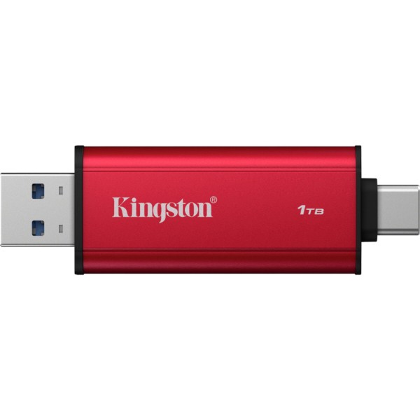 Фото - SSD-накопитель внешний Kingston 1TB USB 3.2 Gen 2 Red (SPSD/1TB)