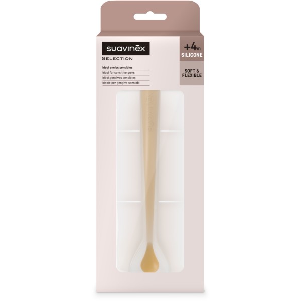 Фото - Ложка дитяча Suavinex Colour Essence помаранчева (401533)