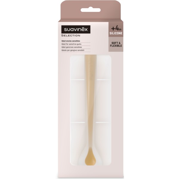 Фото - Ложка дитяча Suavinex Colour Essence мустард (401530)