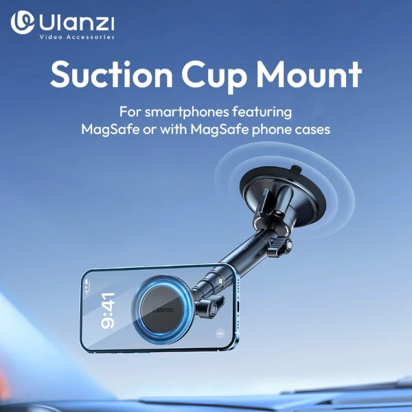 Фото - Автодержатель Ulanzi ZJ06 Suction Cup Mount (T117)