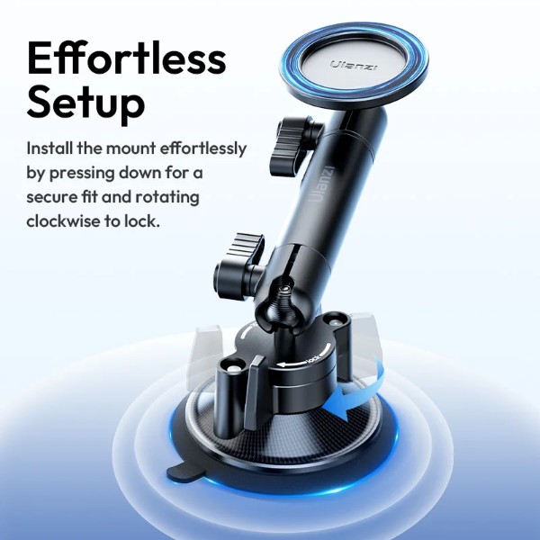 Фото - Автодержатель Ulanzi ZJ06 Suction Cup Mount (T117)