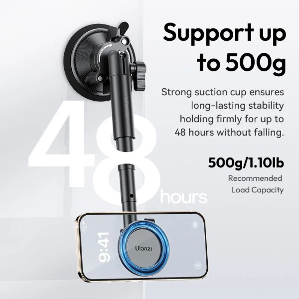 Фото - Автодержатель Ulanzi ZJ06 Suction Cup Mount (T117)