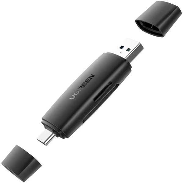 Фото - Кардрідер UGREEN CM304 Multifunction Card Reader Black (80191)