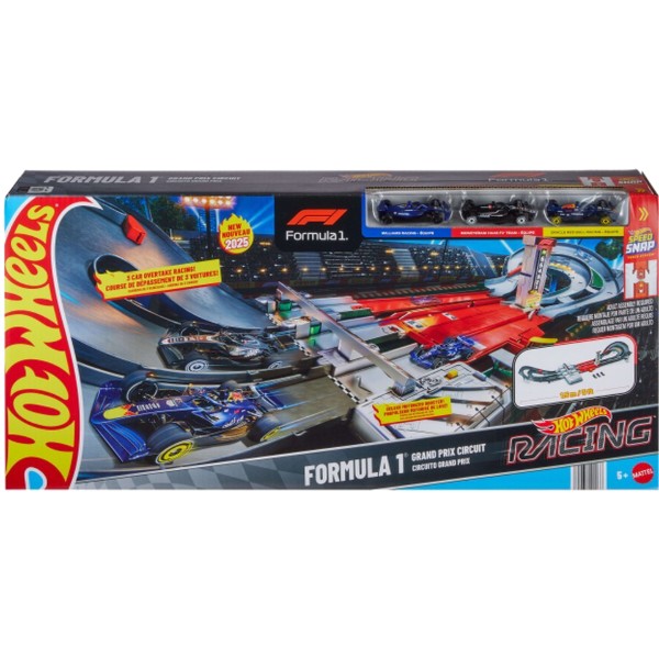 Фото - Трек Hot Wheels Набір "Траса Гран-прі Формули 1®" (JDY16)
