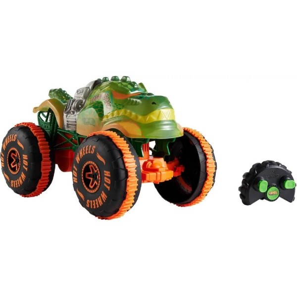 Фото - Радіокерована машинка Hot Wheels «RAGEASAUR™» Monster Trucks (JBH03)