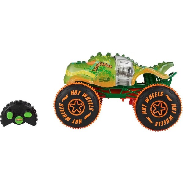 Фото - Радіокерована машинка Hot Wheels «RAGEASAUR™» Monster Trucks (JBH03)
