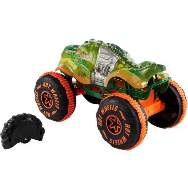 Фото - Радіокерована машинка Hot Wheels «RAGEASAUR™» Monster Trucks (JBH03)