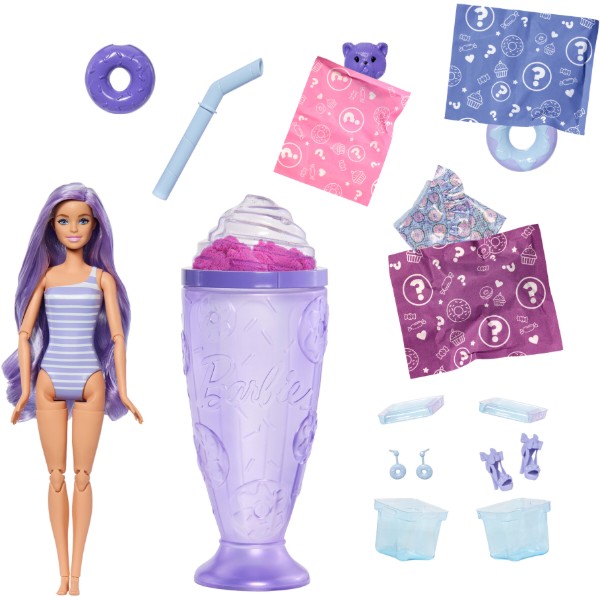 Фото - Лялька Barbie "Pop Reveal" серії "Улюблені солодощі" – бузковий мілкшейк (JFY60)
