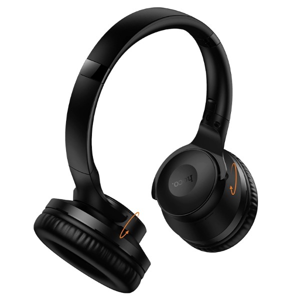 Фото - Наушники полноразмерные беспроводные HOCO W71 Black (6942007677240)