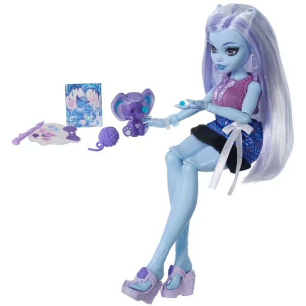 Фото - Ляльковий набір Monster High "Таємні ритуали краси Еббі"  (JHK44)