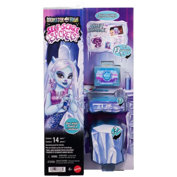 Фото - Ляльковий набір Monster High "Таємні ритуали краси Еббі"  (JHK44)
