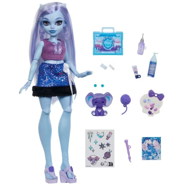 Фото - Ляльковий набір Monster High "Таємні ритуали краси Еббі"  (JHK44)