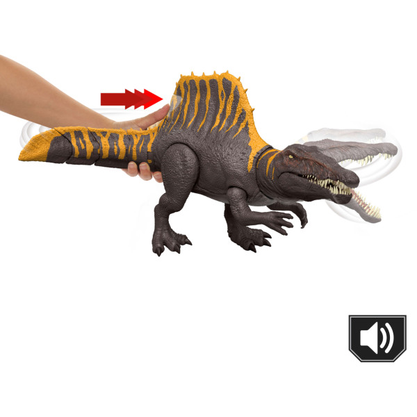 Фото - Інтерактивний динозавр Jurassic World "Неймовірна атака Спінозавра"(JGB56)