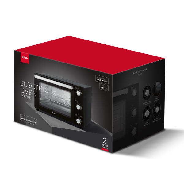 Фото - Піч електрична Ergo TO 925