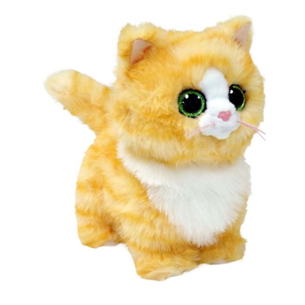 Фото - М'яка іграшка глазастик TY Beanie Babies Руда кішка Мелані 15 см (37410)