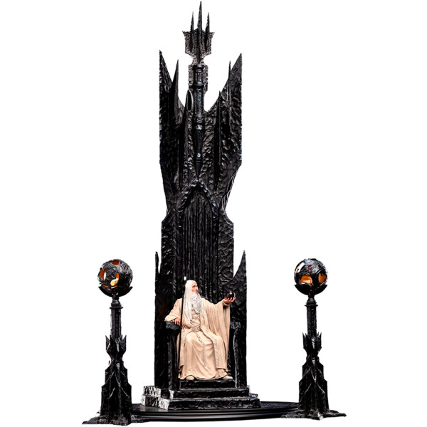 Фото - Коллекционная фигурка Weta Workshop LORD OF THE RINGS Saruman the White on Throne Statue 1/6 scale (860103269)