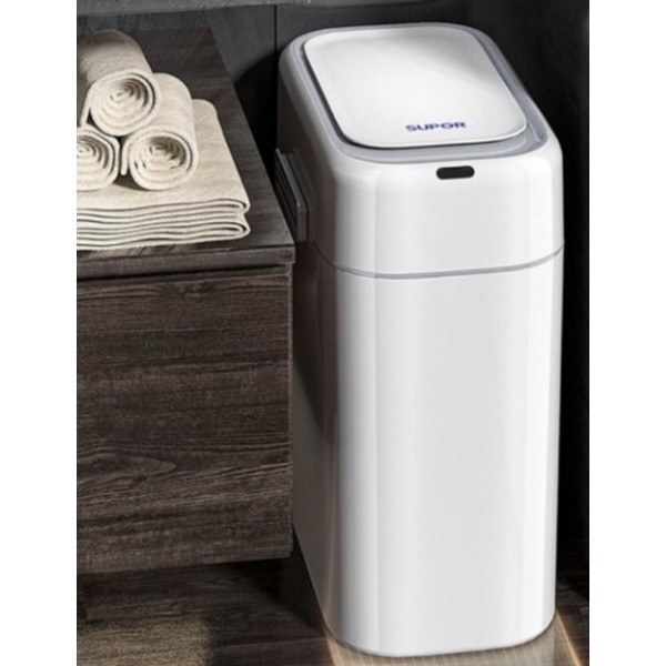 Фото - Бак для мусора Xiaomi Supor Smart Sensor White 9 л (TC-Z8)