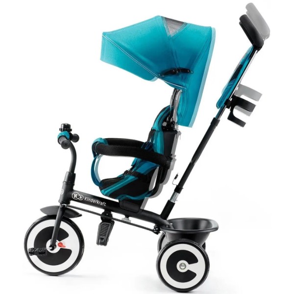Фото - Триколісний велосипед Kinderkraft Aston Turquoise (KKRASTOTRQ0000)