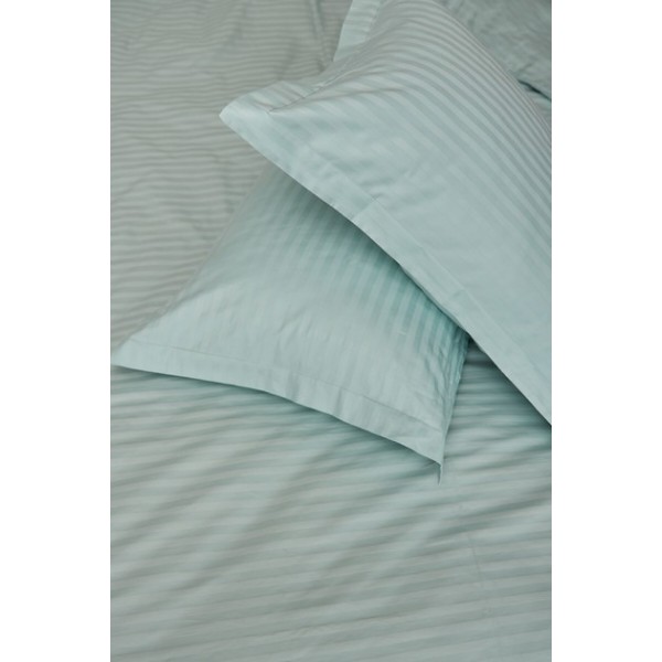 Фото - Комплект постельного белья Moon&Star 160х220х2 нав. 2х70х70 Stripe Mint Satin Stripe (MS-820000622)