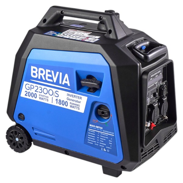 Фото - Генератор інверторний Brevia 2,0 кВт (GP2300iS)