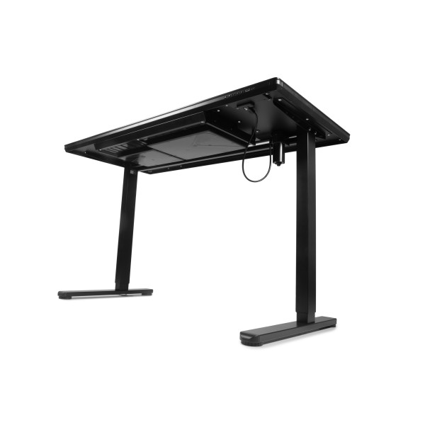 Фото - Стіл з електрорегулюванням висоти Barsky StandUp Black glass (BST-11new)