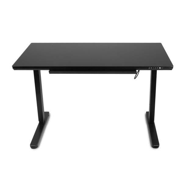 Фото - Стіл з електрорегулюванням висоти Barsky StandUp Black glass (BST-11new)