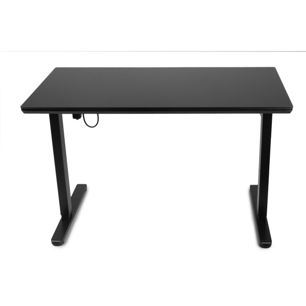 Фото - Стіл з електрорегулюванням висоти Barsky StandUp Black glass (BST-11new)