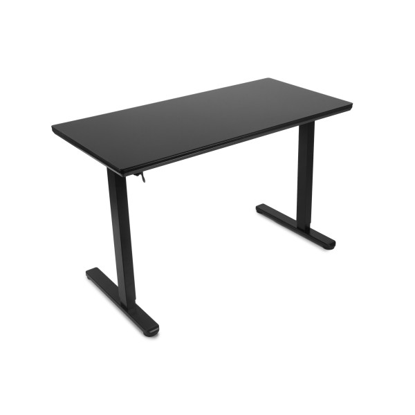 Фото - Стіл з електрорегулюванням висоти Barsky StandUp Black glass (BST-11new)