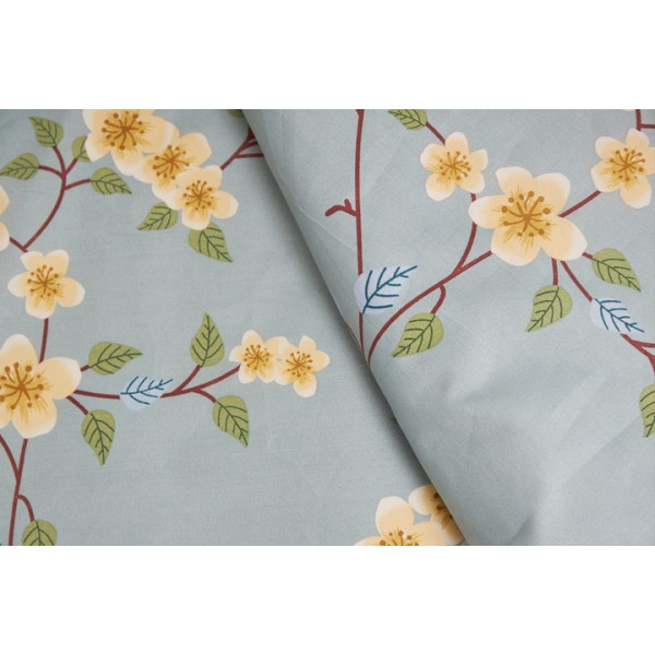 Фото - Комплект постельного белья Moon&Star 160х220х2 нав. 2х50х70 Spring Flower Микросатин Premium (MS-820001419)