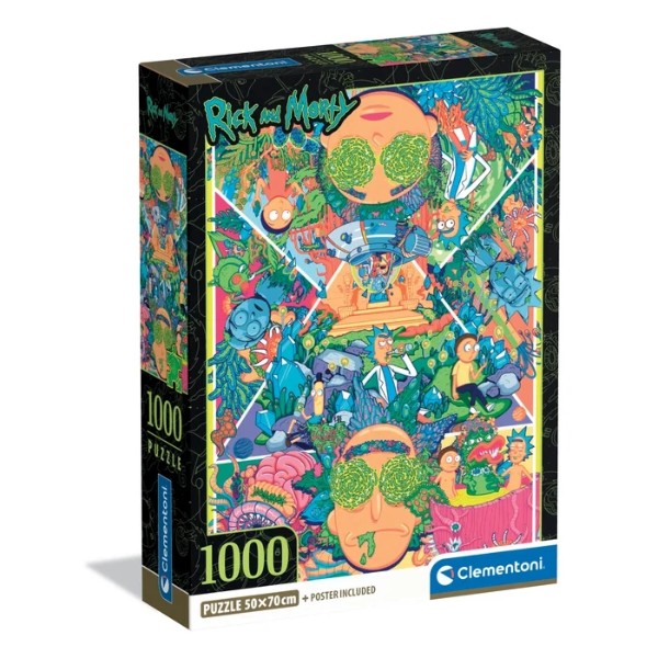 Фото - Пазли (8 +) Clementoni Гіпнотичне марево  Ріка 1000 ел. (37511)