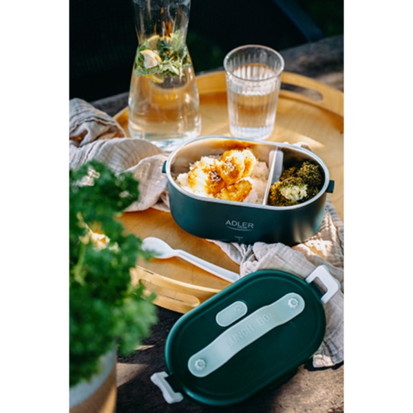 Фото - Ланч-бокс з підігрівом Adler AD 4505 Green
