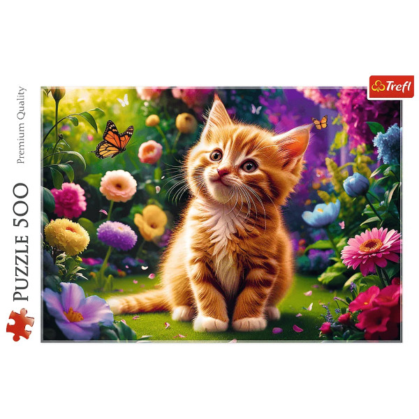 Фото - Пазлы (3-4 года) Trefl Милый котенок 500 элм. (37525)