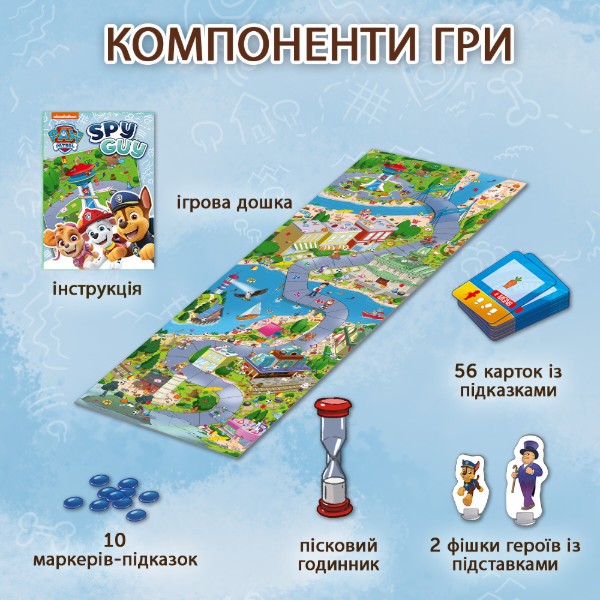 Фото - Настольная игра (3-4 года) Trefl Spy Guy Щенячий патруль (30440)
