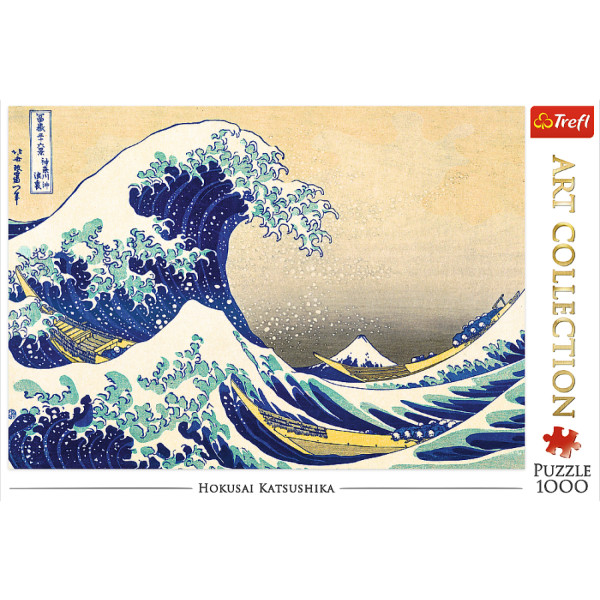 Фото - Пазлы (8+) Trefl Большая волна Канагава 1000 Art (05216)