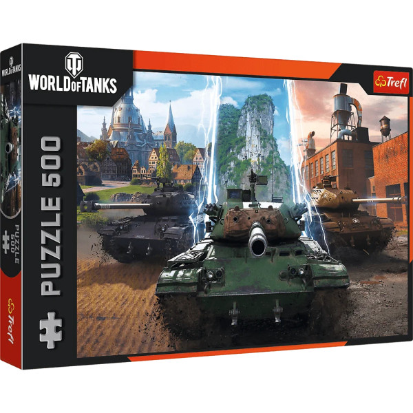 Фото - Пазли (8 +) Trefl 500 World of Tanks Час діяти (5900511375350)