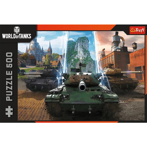 Фото - Пазли (8 +) Trefl 500 World of Tanks Час діяти (5900511375350)