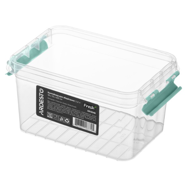 Фото - Ємність для зберігання ARDESTO Fresh 1.2л Blue (AR1304B)