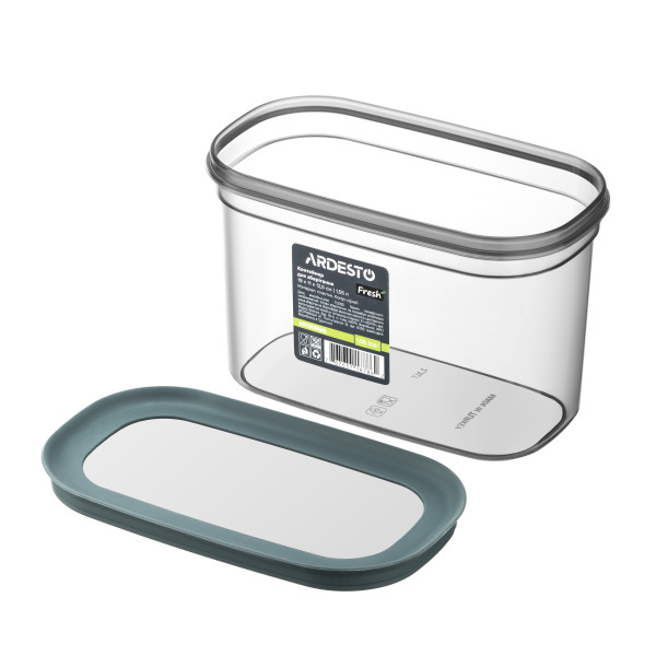 Фото - Ємність для зберігання Ardesto Fresh 1.55л Gray (AR1309GG)