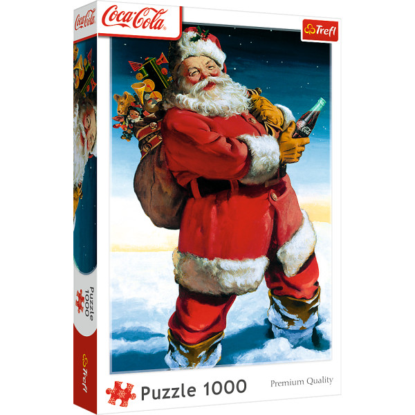 Фото - Пазли (8 +) Trefl Санта Клаус біля снігу 1000 ел. (09238)