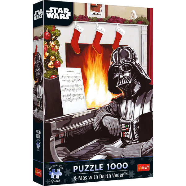 Фото - Пазлы (8+) Trefl Premium Plus Lucasfilm Star Wars Светлана с Дартом Вейдером 1000 эл. (20851)