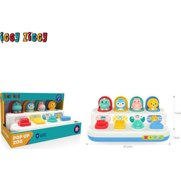 Фото - Інтерактивна іграшка IGGY ZIGGY POP-UP ANIMALS (70925)