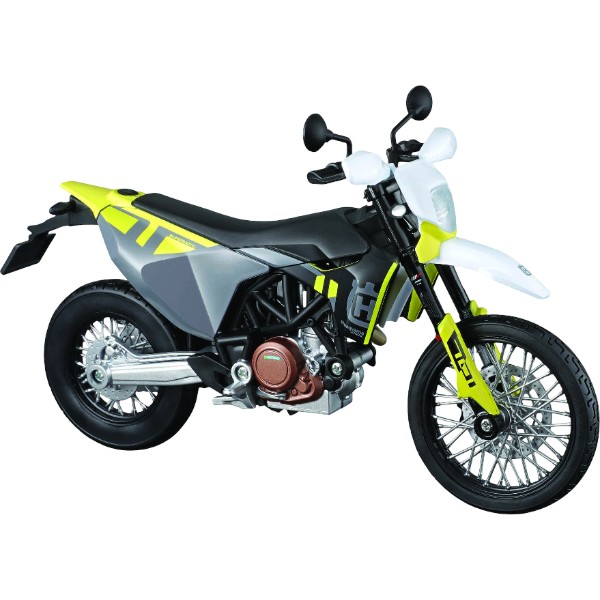 Фото - Колекційна машинка 1:12 Maisto 2023 Husqvarna 701 Supermoto (31101-23093)
