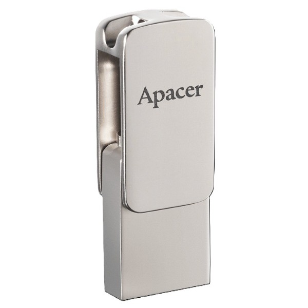 Фото - Флеш USB Apacer AH181 128GB Type-C Mobile USB 3.2 Silver (AP128GAH181S-1)
