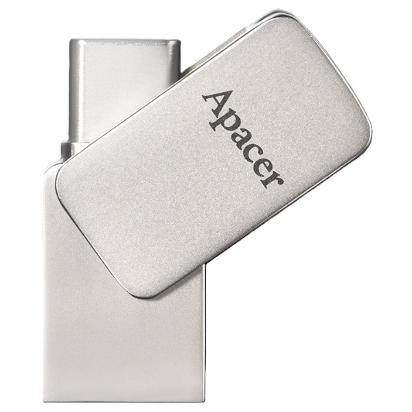 Фото - Флеш USB Apacer AH181 128GB Type-C Mobile USB 3.2 Silver (AP128GAH181S-1)