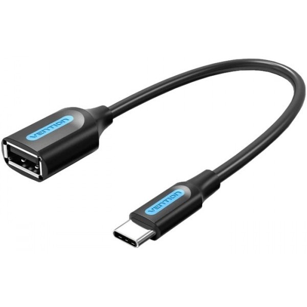Фото - Перехідник Vention USB 2.0 Type-C --> USB AF (OTG), 0.15m (CCSBB)