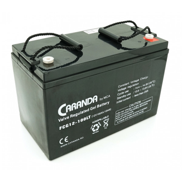 Фото - Акумулятор для ДБЖ MCA FCG12-100LT GEL 12 V 100 Ah (37610)