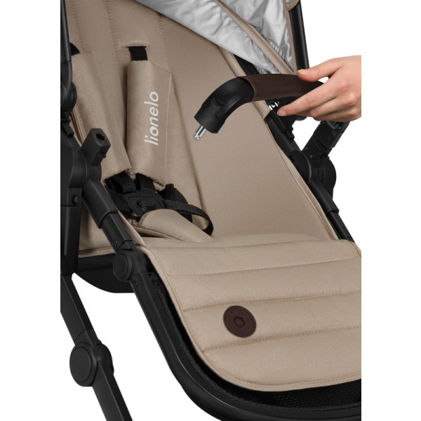 Фото - Коляска універсальна 3 в 1 Lionelo Amber Beige Sand