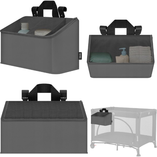 Фото - Органайзер для хранения детский Lionelo для кроватки SIDEPOCKET MEDIUM GREY